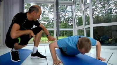 Personal Trainer Bielefeld Training auf der Matte