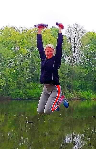 Personal Trainer - Sprung vor dem See