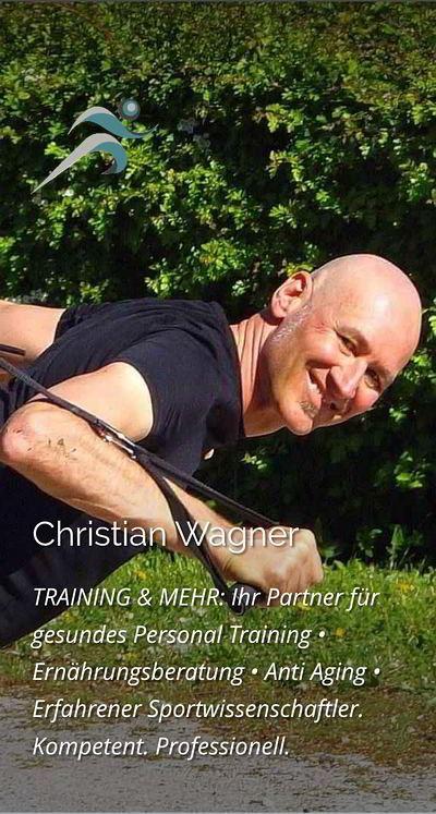 Personal Trainer Bielefeld Christian Wagner beim gesunden Slingtraining outdoor in der Natur